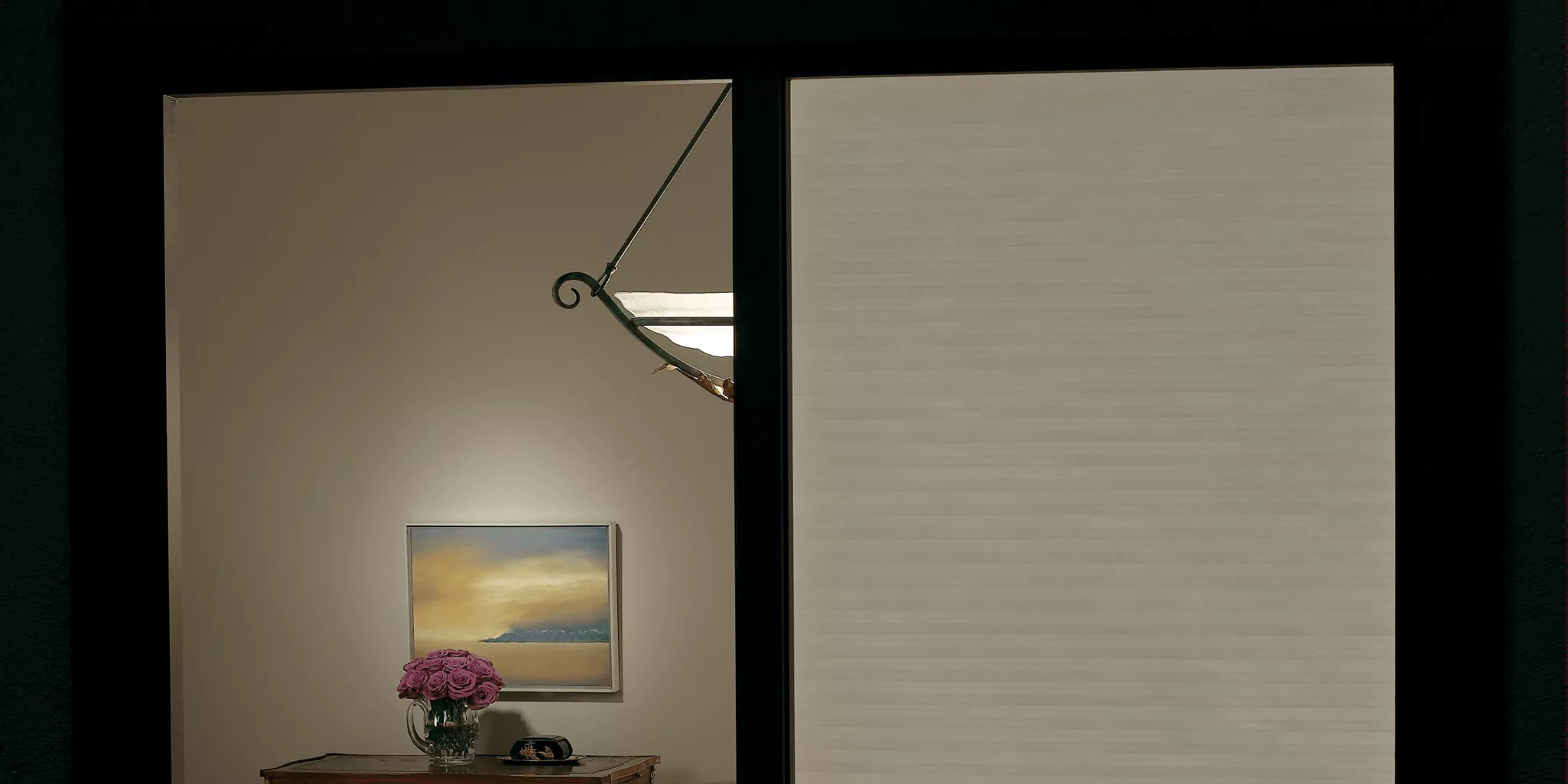 Window treatment example