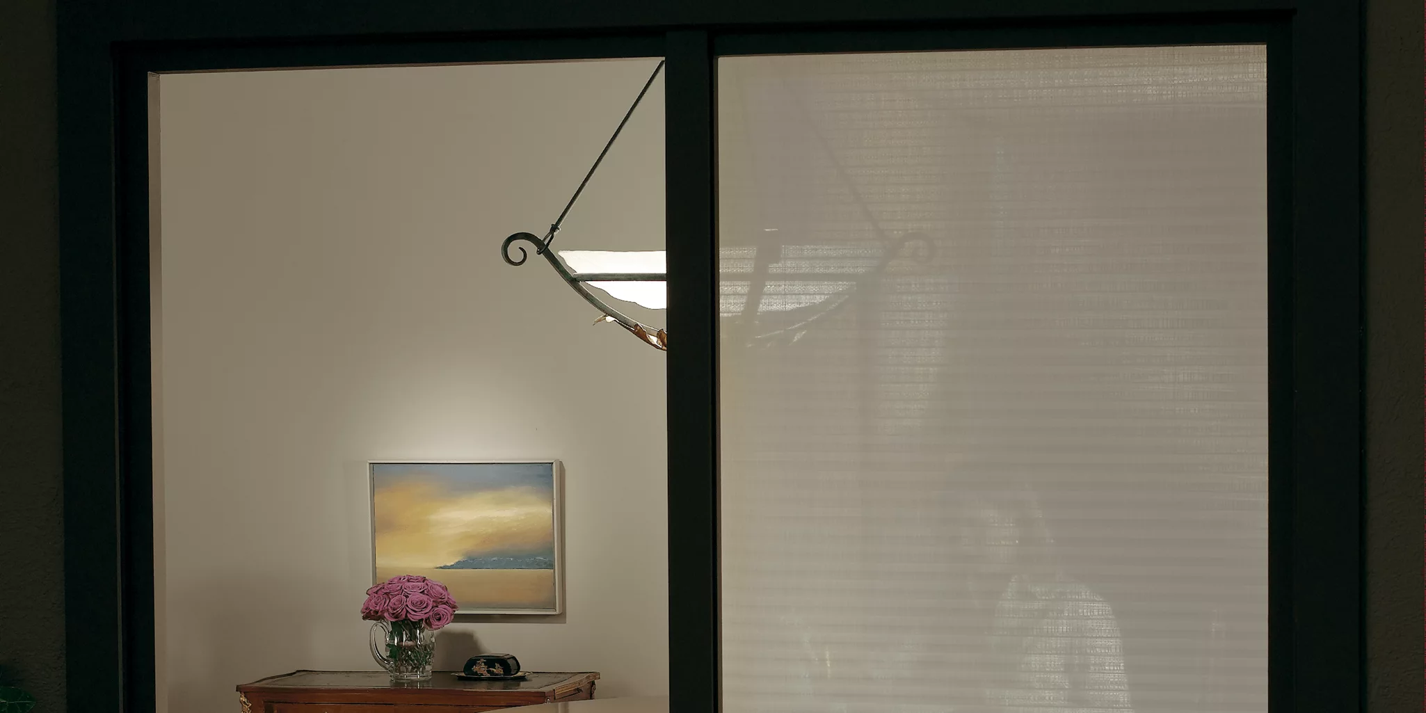 Window treatment example