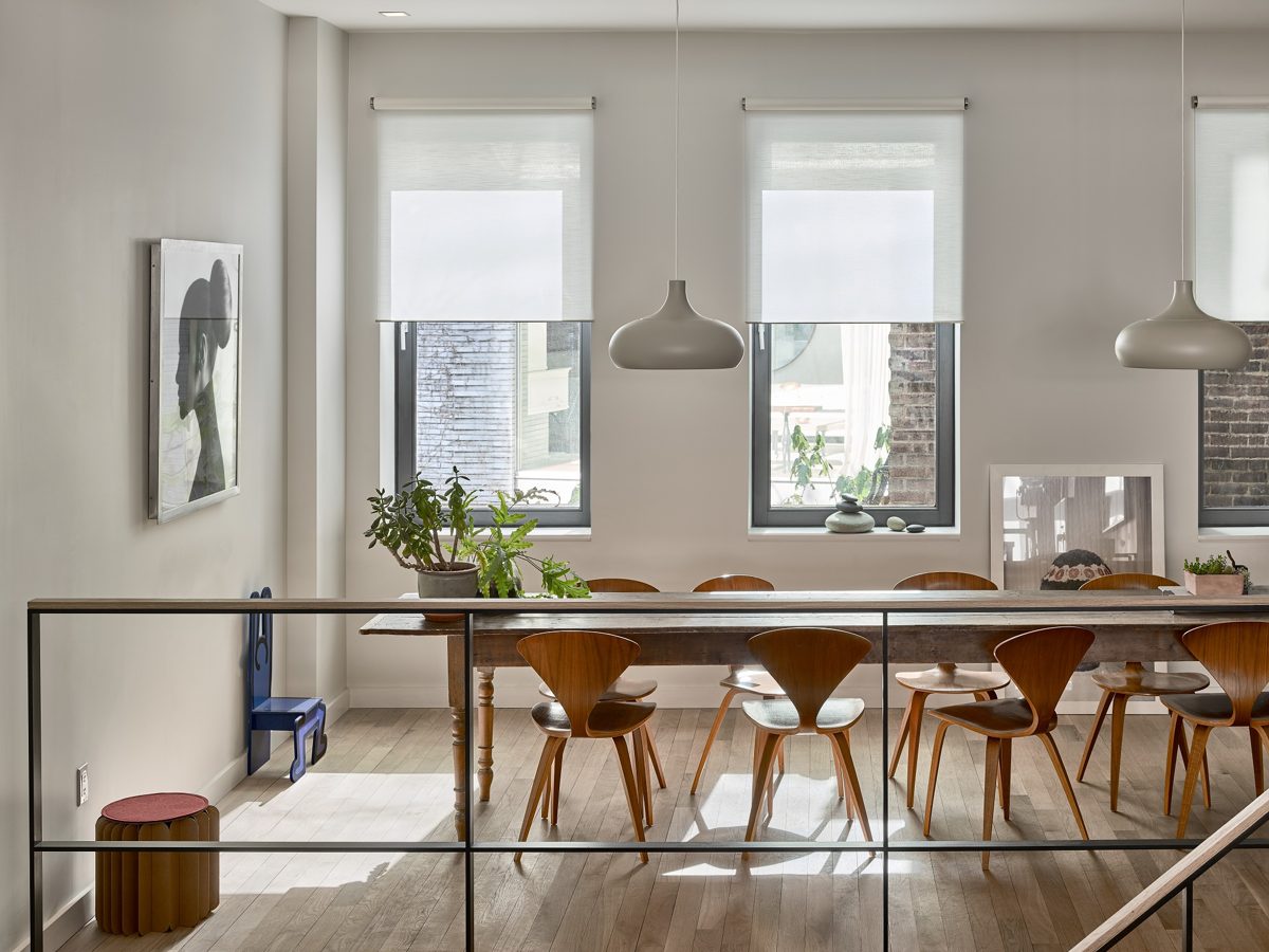 Window treatment example